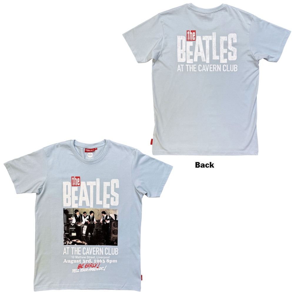 The Beatles - Unplugged Cavern Unisex Tshirt - Blue
